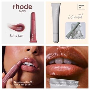 DUO Limited Edition Rhode Glazed Peptide Lip Treatment Bundle – Brand New in Box